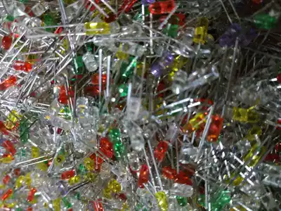 Mixed 1000 3mm red, yellow, blue, green, white, purple, warm white, round head, edge-boundless LED lamp beads, LED lamp beads, LED lamp beads, LED lamp beads, LED lamp beads, LED lamp beads, LED lamp beads