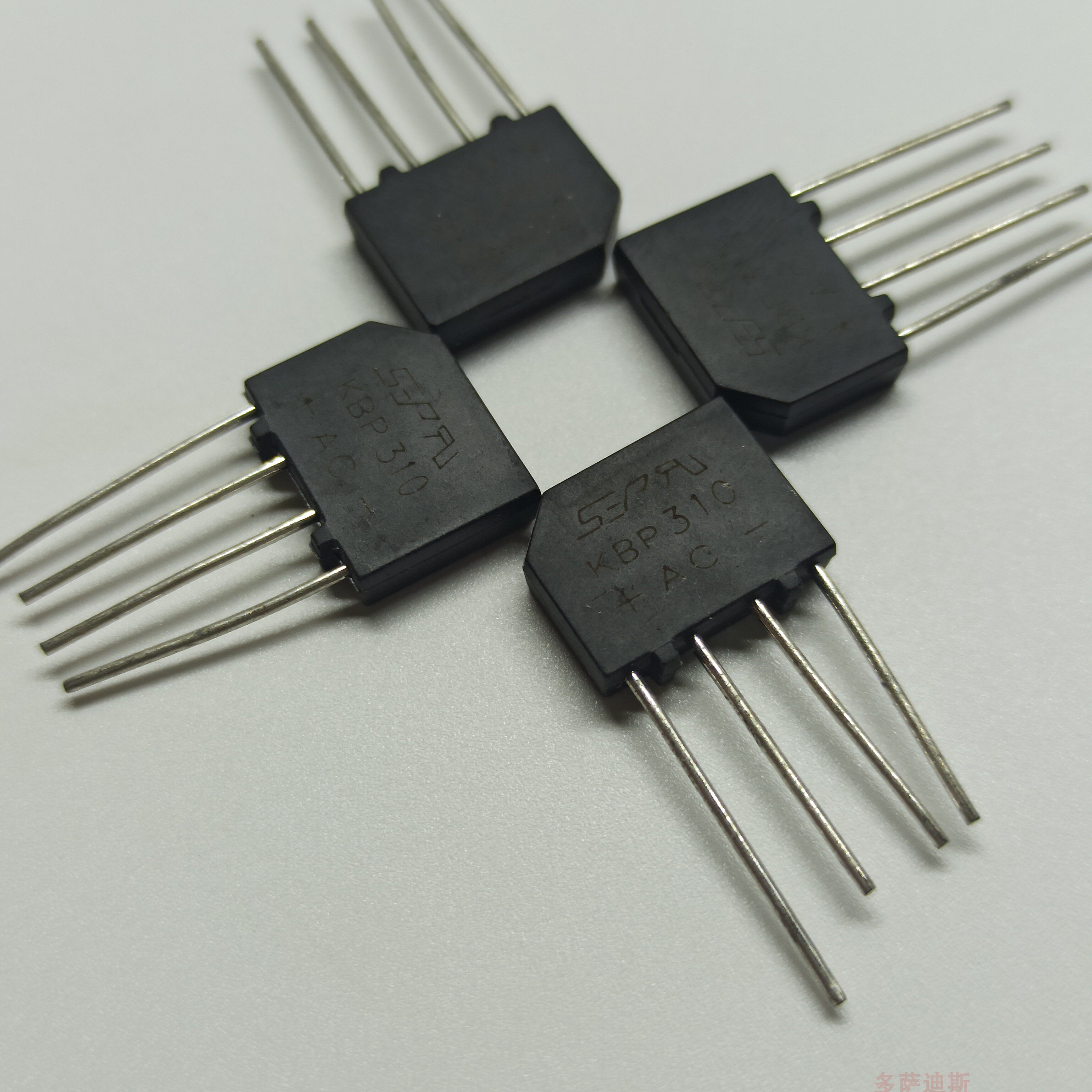 Copper foot KBP310 rectifier bridge rectifier bridge pile bridge rectifier 1000V3A