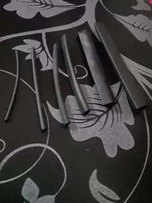 Heat shrinkable tube Insulation sleeve Shrinkable tube protective tube Waterproof flame retardant household wire sleeve black 1-12mm