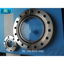 CF50CF150 ultra-high vacuum observation window quartz glass window vacuum flange window 304 316 stainless steel