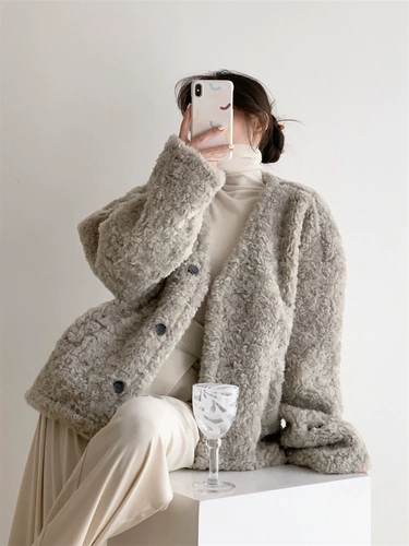 Куртка, бархатный зимний пуховик, в корейском стиле, в западном стиле