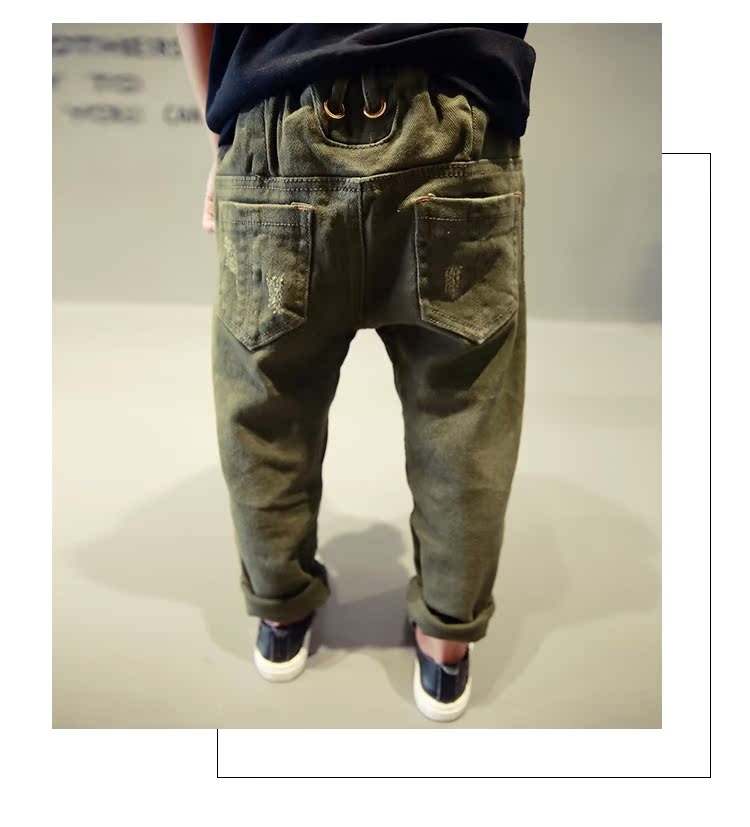 Pantalon garcon en Toile de coton - Ref 2054138 Image 14