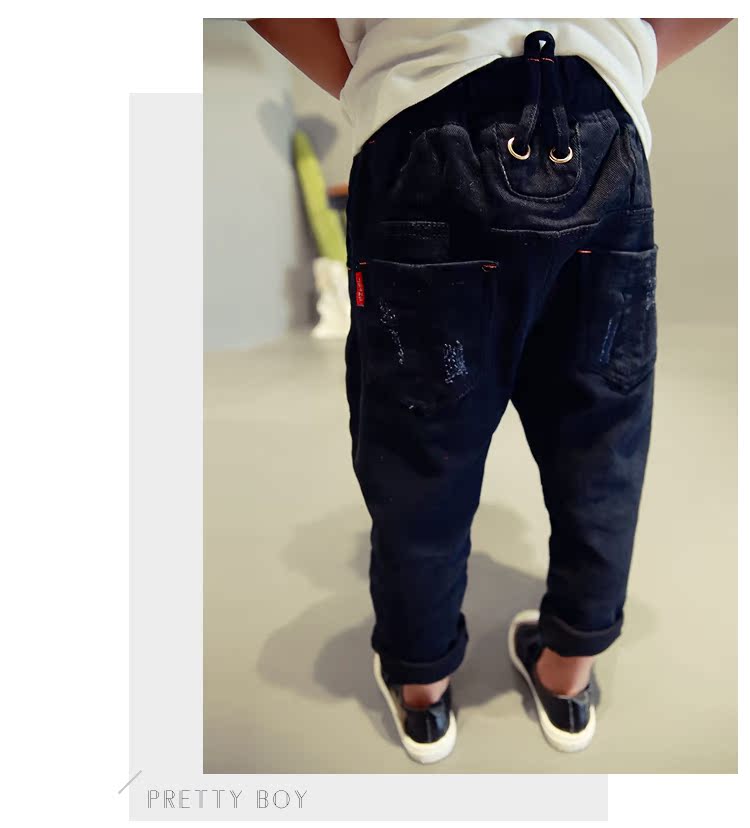 Pantalon garcon en Toile de coton - Ref 2054138 Image 8