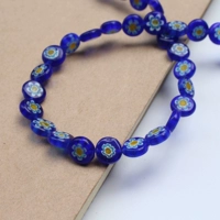 Сапфир сине-желтый стержень 10мм, около 36 штук