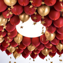 ins net celebrity balloon living room ceiling Romantic wedding wedding Wedding room decoration Engagement back door Wedding New house decoration