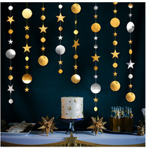 Wedding birthday party decoration supplies Pull flower pendant decoration Kindergarten pendant Pull flag hanging flag bunting hanging flag