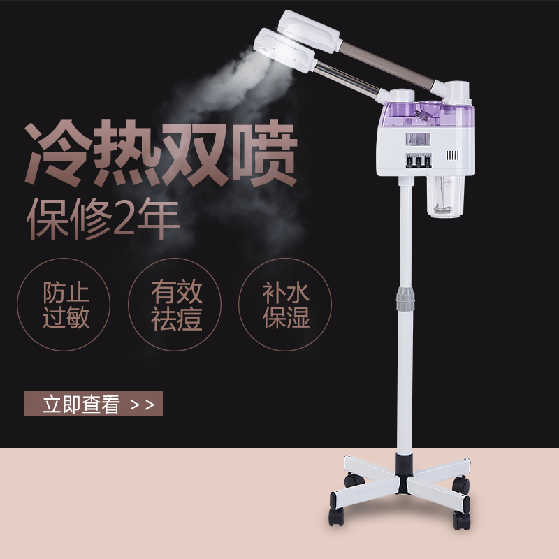 美容院冷热喷雾机蒸脸器美容仪面部蒸脸机纳米补水仪器家用冷喷机