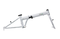 fnhon popular KC2018 folding bike frame chrome molybdenum steel 20 inch 406 451 assembly SP18 long distance v brake 083