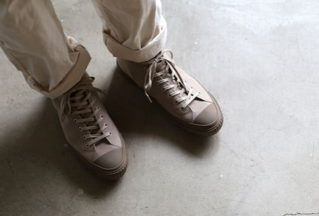 Sản xuất tại Nhật Bản mail trực tiếp Giày cao gót Moonstar Moon Star Giày cao su lưu hóa Kurume HI BASKET3 màu - Plimsolls giày the thao nữ