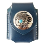 Кожаная зажигалка ручной работы, чехол, ретро сумка для техники, делается под заказ, воловья кожа, из натуральной кожи, увеличенная толщина