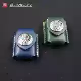 Кожаная зажигалка ручной работы, чехол, ретро сумка для техники, делается под заказ, воловья кожа, из натуральной кожи, увеличенная толщина