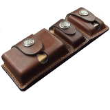 Портсигар ручной работы, зажигалка, чехол, кожаная поясная сумка, делается под заказ