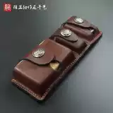 Портсигар ручной работы, зажигалка, чехол, кожаная поясная сумка, делается под заказ