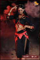 Mango home spot fifth c personality cos costume spells scug tooth full set of cosplay clothing women