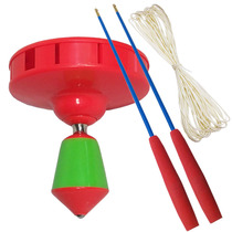 Shenao brand second generation five-bearing single-head diabolo fitness beginners single-wheel bell ring for the elderly 12-ring 5-axis shaker