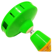 Fitness brand new airbag shock-absorbing head three-axis 130 single-head diabolo high-speed 3-axis diabolo Renqiu bell ring