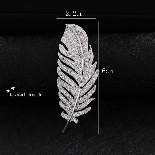 Broche femme en Zircon diamant - Ref 1174881 Image 14