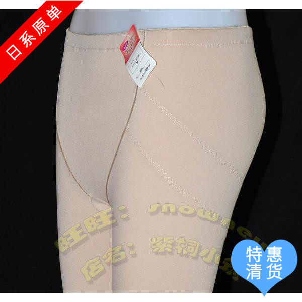 Foreign trade Japan Original single women's clothing Color collection Hip Thickened Warm Shapewear Pants Close-up Pants Sanitary Pants