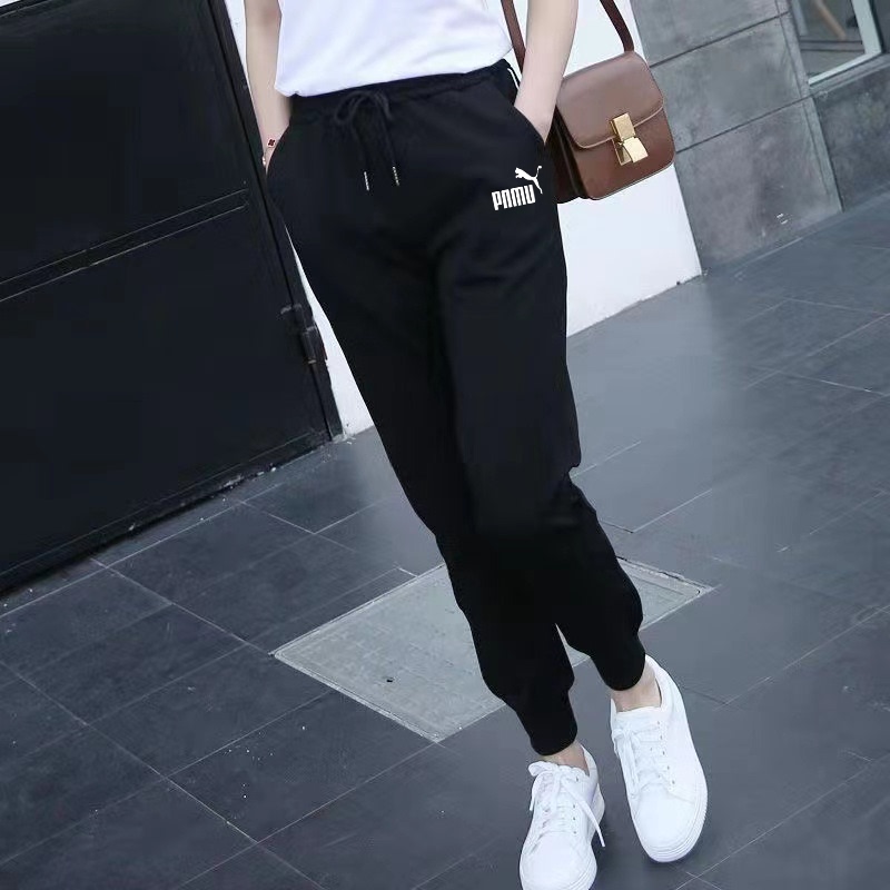 Brand Clearance In-Stock Fast Delivery 2025 Women's Autumn and Winter Pure Cotton Casual Sweatpants Brand Discount Women's Jogger Sweatpants