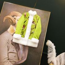  diary of princess Childrens clothing Girls cotton clothes Girls cotton clothes New Chinese embroidered jacket Girls padded