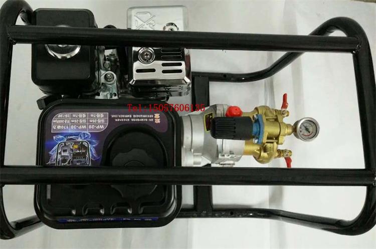25 type three-cylinder plunger pump agricultural sprayer sprayer 170 four-stroke gasoline engine with All