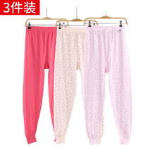 Womens autumn pants Womens cotton loose large size wool pants for the elderly cotton high waist autumn and winter mom leggings