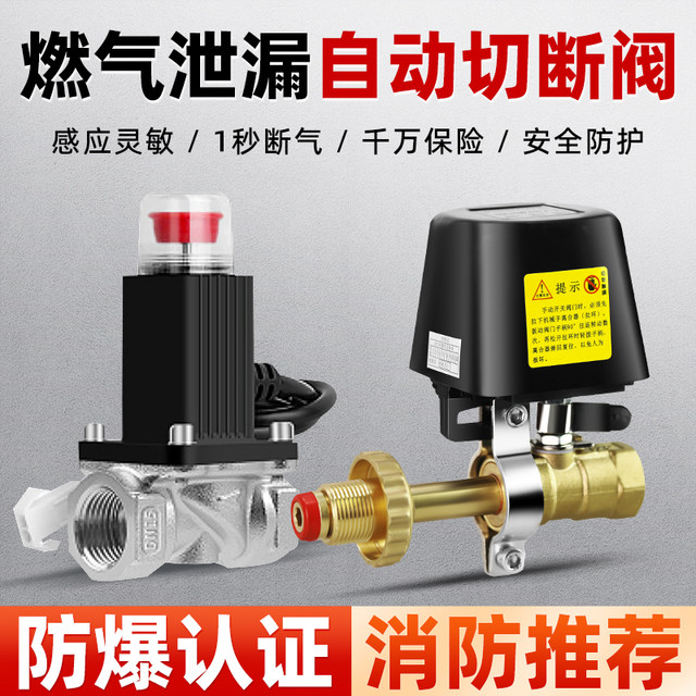Gas Self-Closing Valve Gas Tank Safety Valve Automatic Closing Household Natural Gas Liquefied Gas Special National Standard Shut-Off Valve