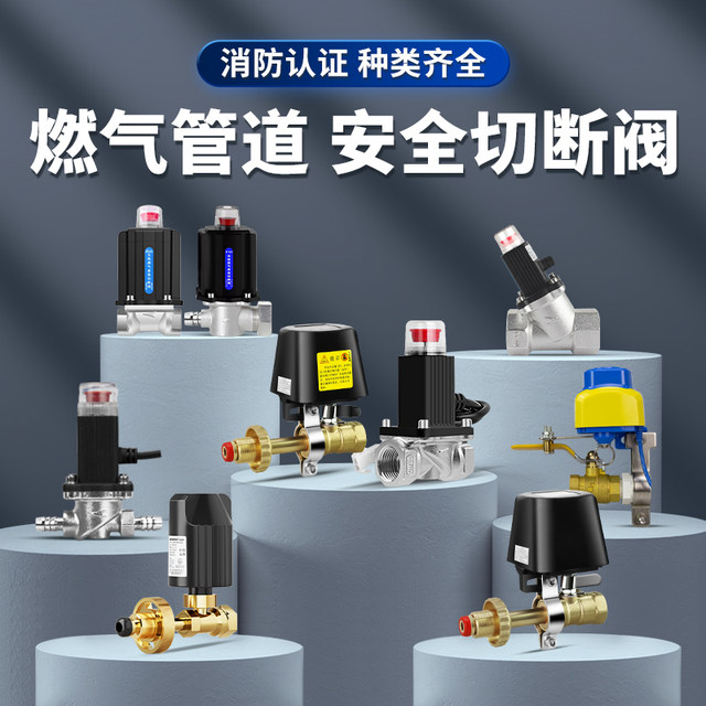 Gas Self-Closing Valve Gas Tank Safety Valve Automatic Closing Household Natural Gas Liquefied Gas Special National Standard Shut-Off Valve