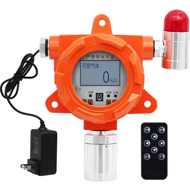 Combustible Gas Detection Alarm Industrial Hydrogen Carbon Monoxide Hydrogen Sulfide Oxygen Leak Concentration Detector