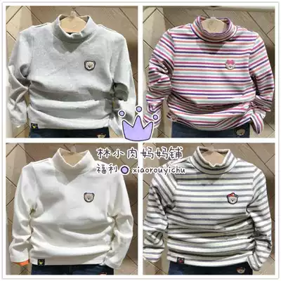 Special 20 winter TW bear men's and women's children's half-high-neck long-sleeved T-shirt PCLW94T81A bottoming shirt TKLA94901A