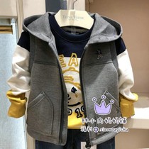  Special 19 winter new TW childrens clothing mens childrens space cotton vest vest TKVM94901B VM94901B