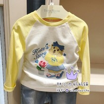 Special offer now 2020 spring TW bear girls  long-sleeved T-shirt TKLA91251B thin TKLA202352A
