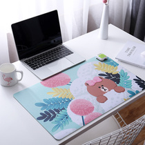 Cute heating desk pad Winter heating mouse pad Warm desk pad Student desktop hand warm heating desk pad Female desk pad