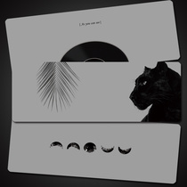 Mouse Pad Oversized Cold Light Wind Industrial Wind Lock Side Gaming Computer Mouse Pad Computer Keyboard Non-slip Mat