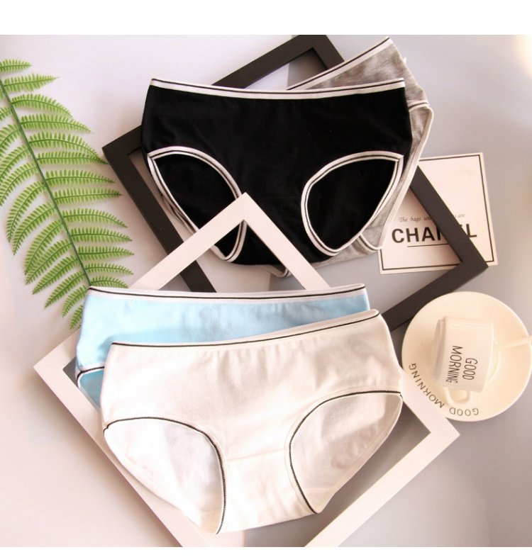 Quần áo thoáng khí nữ chất liệu cotton dễ thương Đồ lót phụ nữ cotton tam giác thoải mái kẹo màu quần eo thấp quần lót nữ gợi cảm
