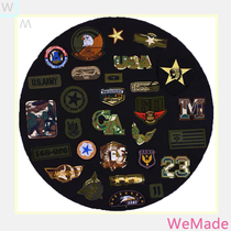 Fashion Camouflage Self-adhesive patch patch patch cloth pants down jacket decoration repair subsidy flower army green patch patch