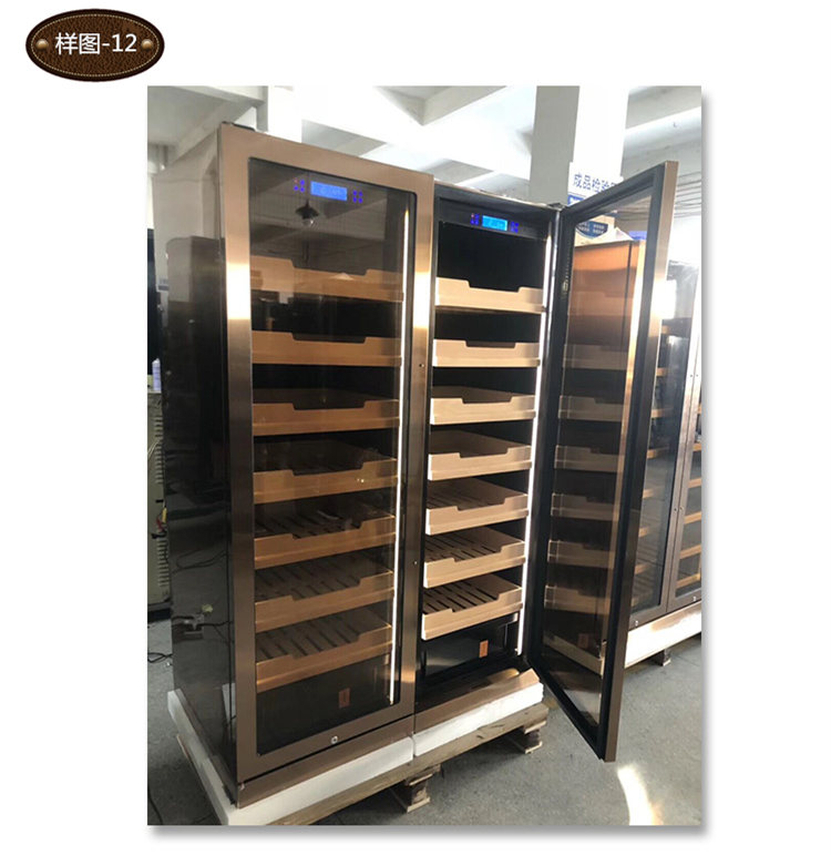 tủ rượu decor LeBarr Le Bar L320S nhà làm mát rượu thông minh nhiệt độ và độ ẩm không đổi có thể được tùy chỉnh theo nhiều kích cỡ - Tủ rượu vang tủ rượu phòng khách gỗ
