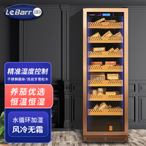 LeBarr Le Bar Cigar Cabinet Thermostatic Constant Wet Home Cigar Moisturizing Cabinet Tea Cabinet Cedar Wood Stainless Steel