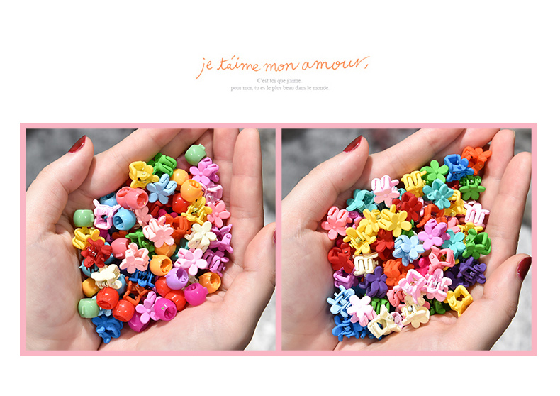 Fashion children's small grab clip Princess cute small hair clip Girl baby clip Korean Baby hair clip headdress