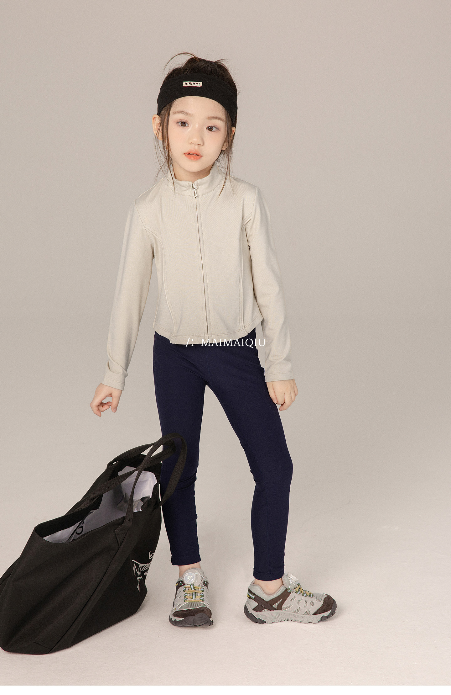 一秋妈女童2026秋季新款运动风拉链短外套中大儿童修身时髦洋气 — 10