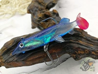 Красочный собачий прозрачный синий 7g8cm