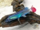 Красочный собачий прозрачный синий 7g8cm