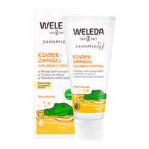 German original imported Welleda Vilead baby goldena flower child care tooth toothpaste can be swallowed without fluorine