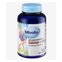 German dm calcium tablet Mivolis robust bones suitable for adults elderly supplement calcium supervalues 300 grains