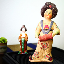 (Xiongjia Jewelry) Gao Shuiwang Cultural and Artistic Ceramic Ornaments Ceramic Figurine Craft Gift Collection Decorations