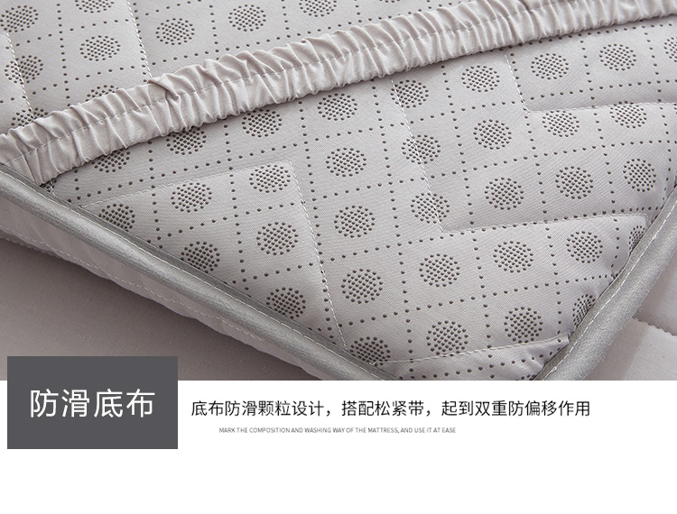 Nam Cực bông nệm pad futon nệm 1,8 m 1,5 m dày bảo vệ đệm phụ đệm trong ký túc xá sinh viên - Nệm nệm cao su non