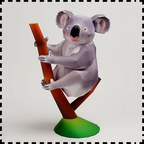 Three dimensional animal model, toy, DIY, 3D