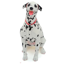 3D Paper Die Solid Puzzle Model Diy Hand Folded Paper Children Toys Emulation Animal Spotted Dog Pet Pooch