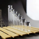 Украшение для ногтей, синтезированная бутылка, детская разнообразная маленькая стеклянная трубка, 50 шт