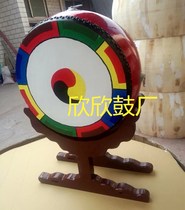  Korean decorative drums decoration drums temple drums painted drums Korean drums Taiping drums hot bar drums fan drums